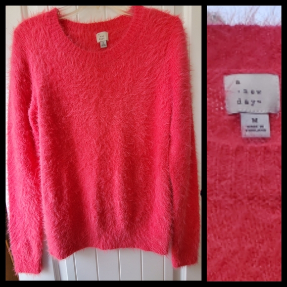 A New Day Sweater Medium Pink So Soft!!! - Picture 2 of 8